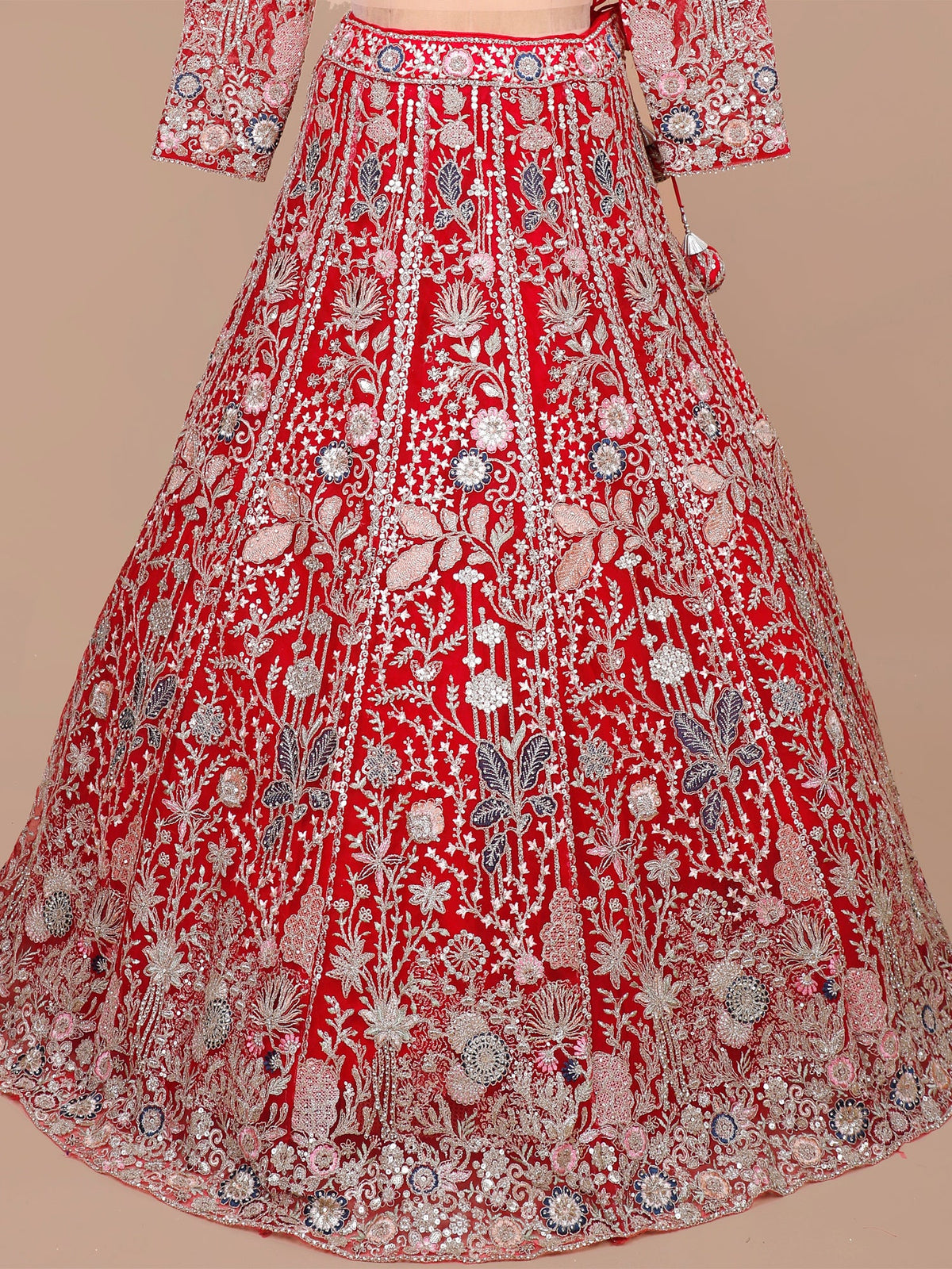 MyFashion KLS-2128 Magenta Aura Hand Embroidered Luxury Lehenga