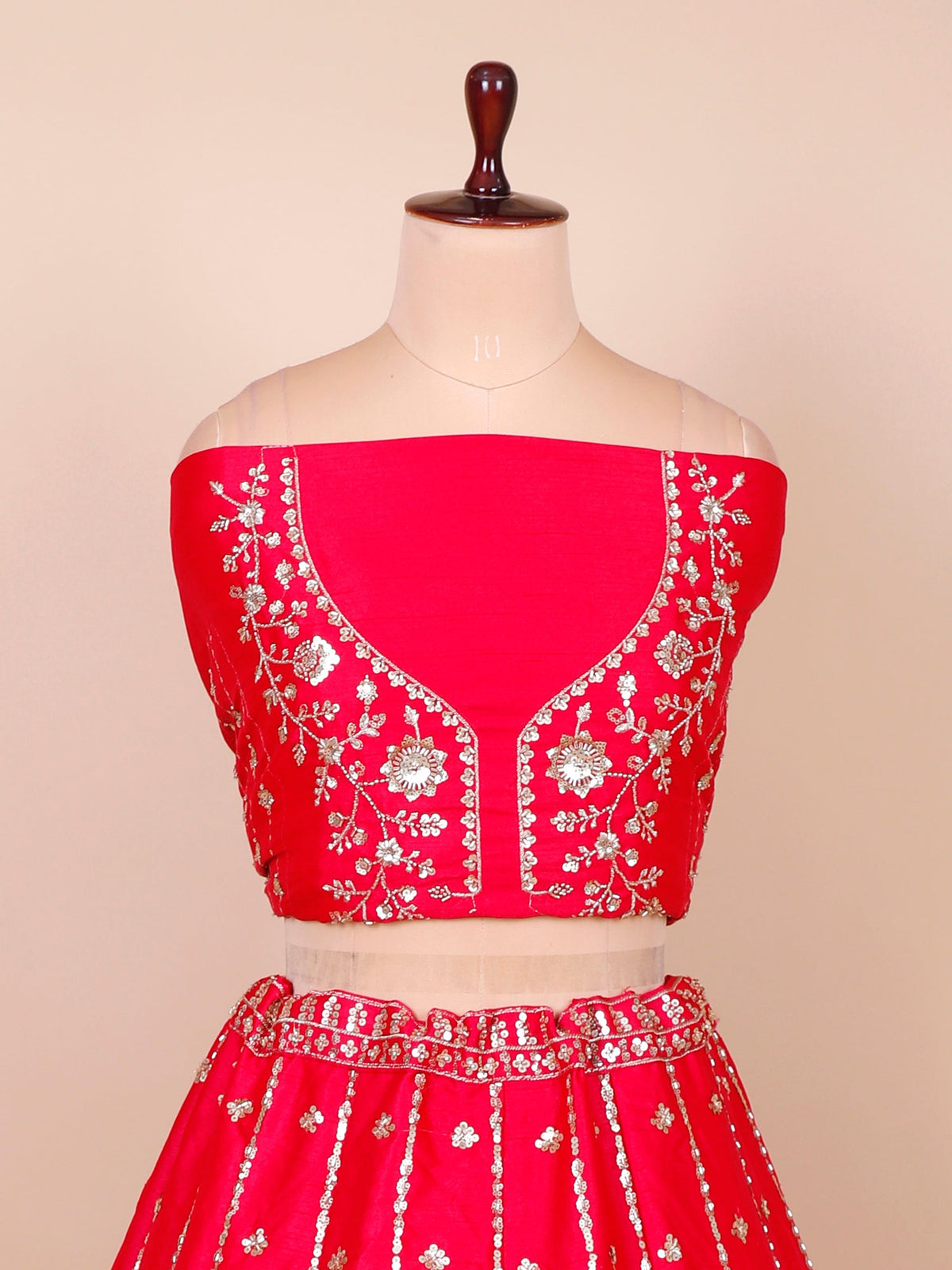 MyFashion KLS-2160 Raani Glory Handcrafted Silk Lehenga with Embroidery