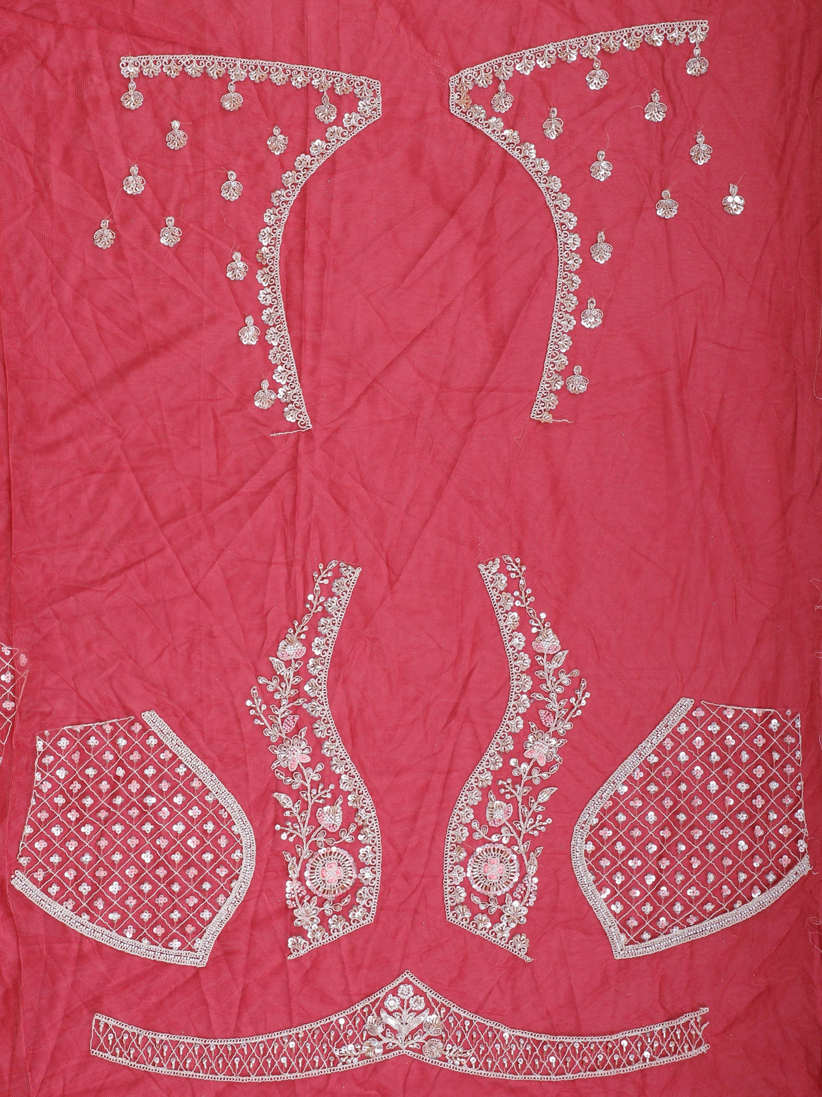 MyFashion KLS-2162 Blush Radiant Royale Premium Net Lehenga with Diamond