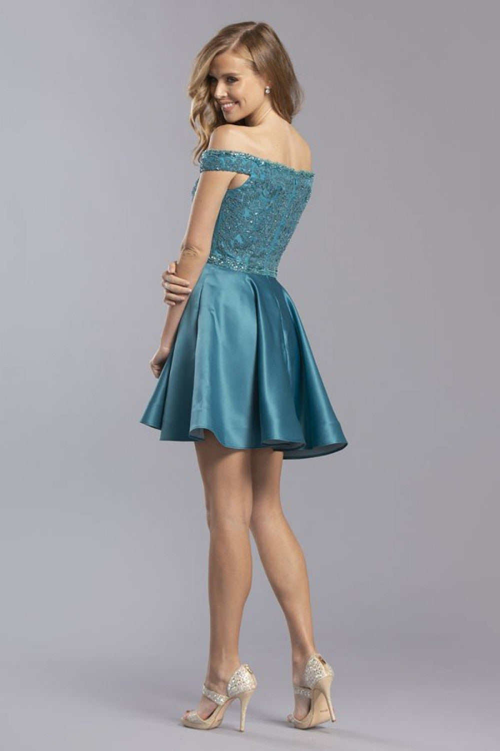 Aspeed Design -S2324 Sweetheart A-Line Short Dress