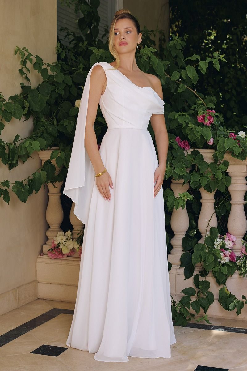 Amoris -T716W One Shoulder A-line Gown