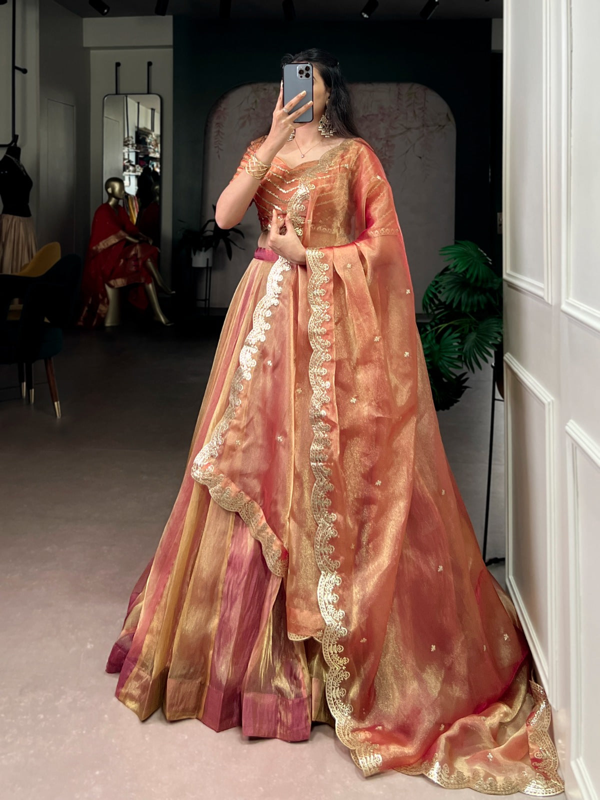 MyFashion -1454 Carika Silk Embroidered Designer Lehenga Choli