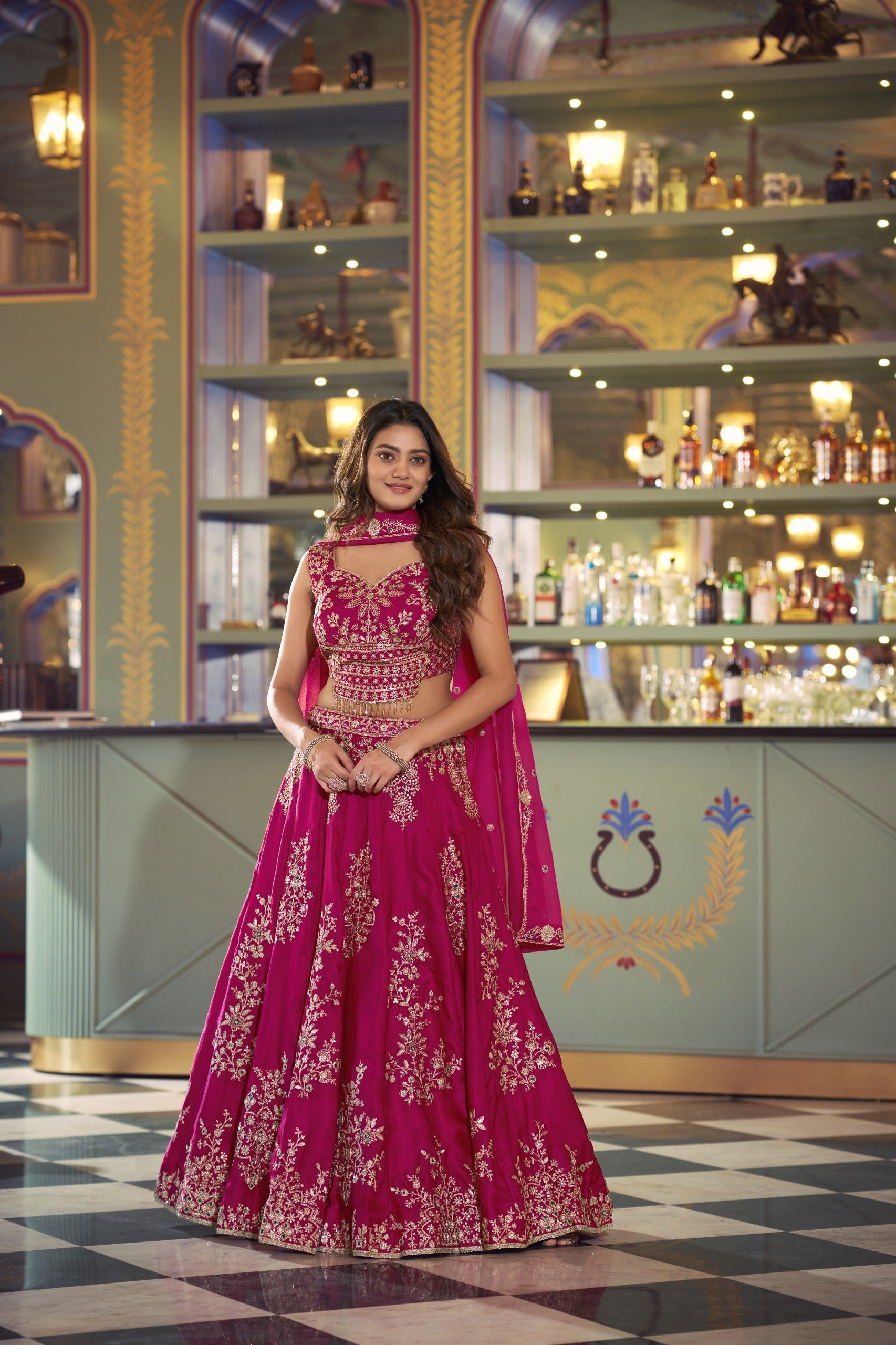 MyFashion -1463 Nysa Thread Embroidered Designer Lehenga Choli