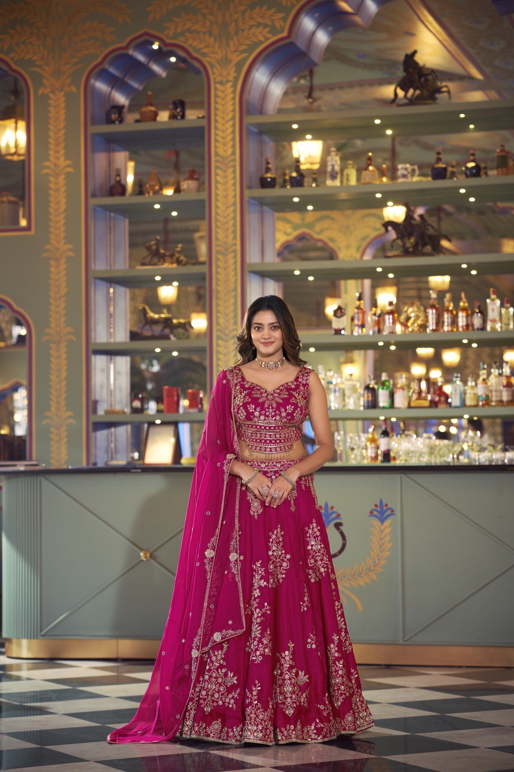 MyFashion -1463 Nysa Thread Embroidered Designer Lehenga Choli
