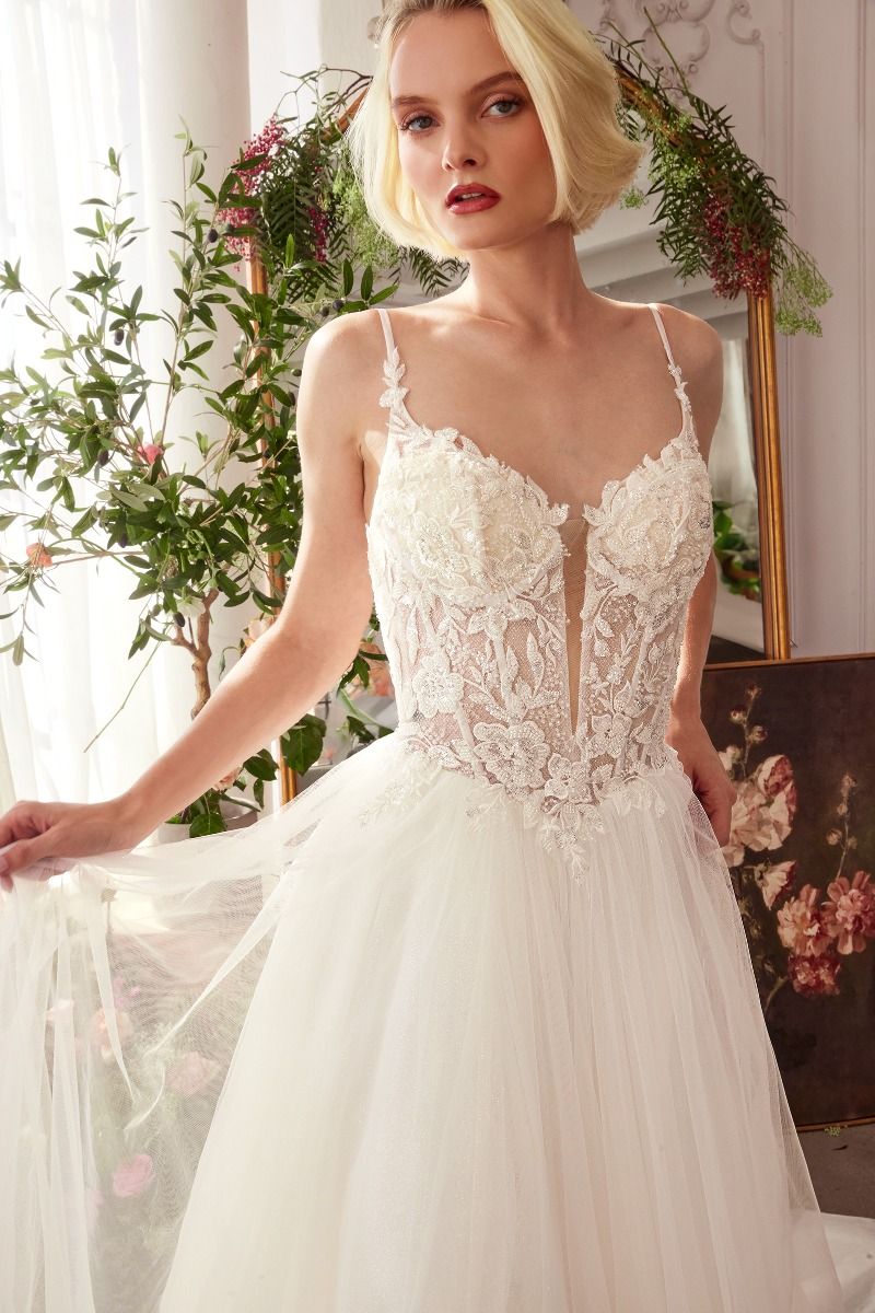 Andrea and Leo -WL029 Lace & Tulle Bridal Ball Gown