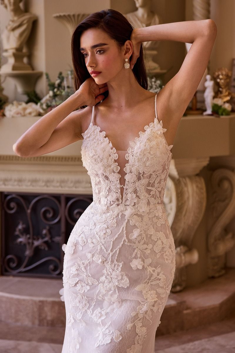 Andrea and Leo -WL053 Deep sweetheart Wedding dress