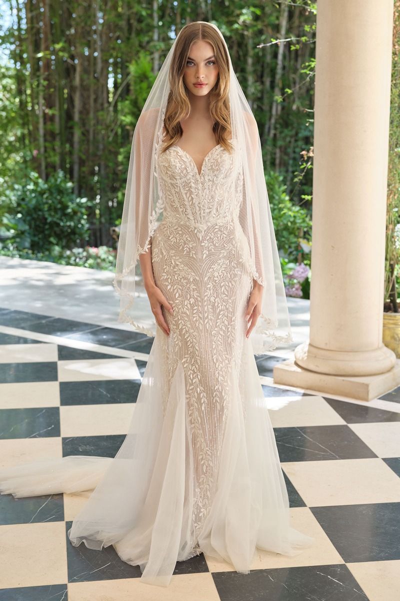 Andrea and Leo -WL060 Strapless Bridal Mermaid Dress