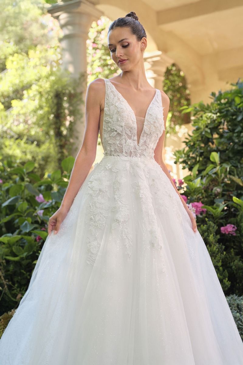 Andrea and Leo -WL064 Applique A-line Bridal Gown