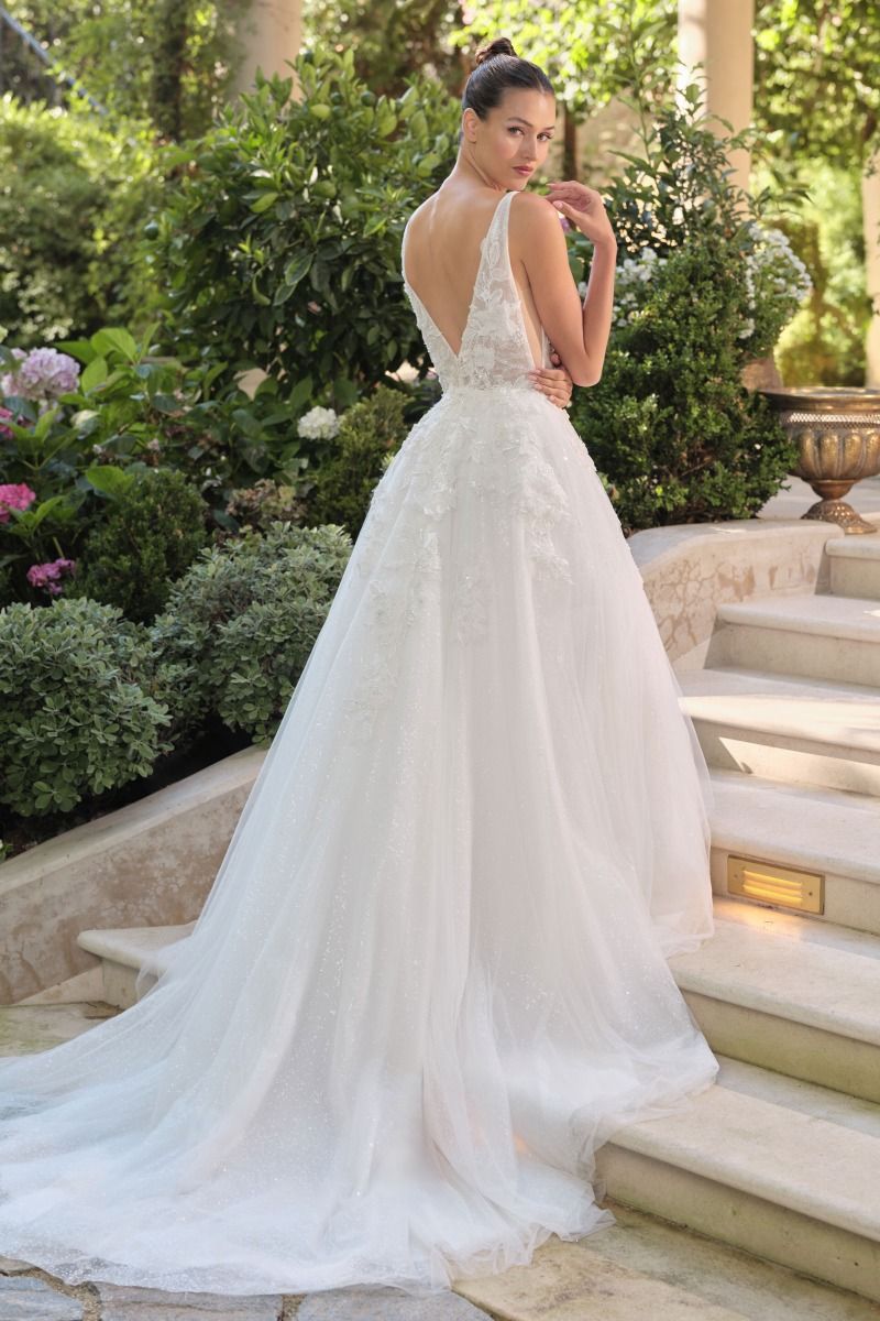 Andrea and Leo -WL064 Applique A-line Bridal Gown