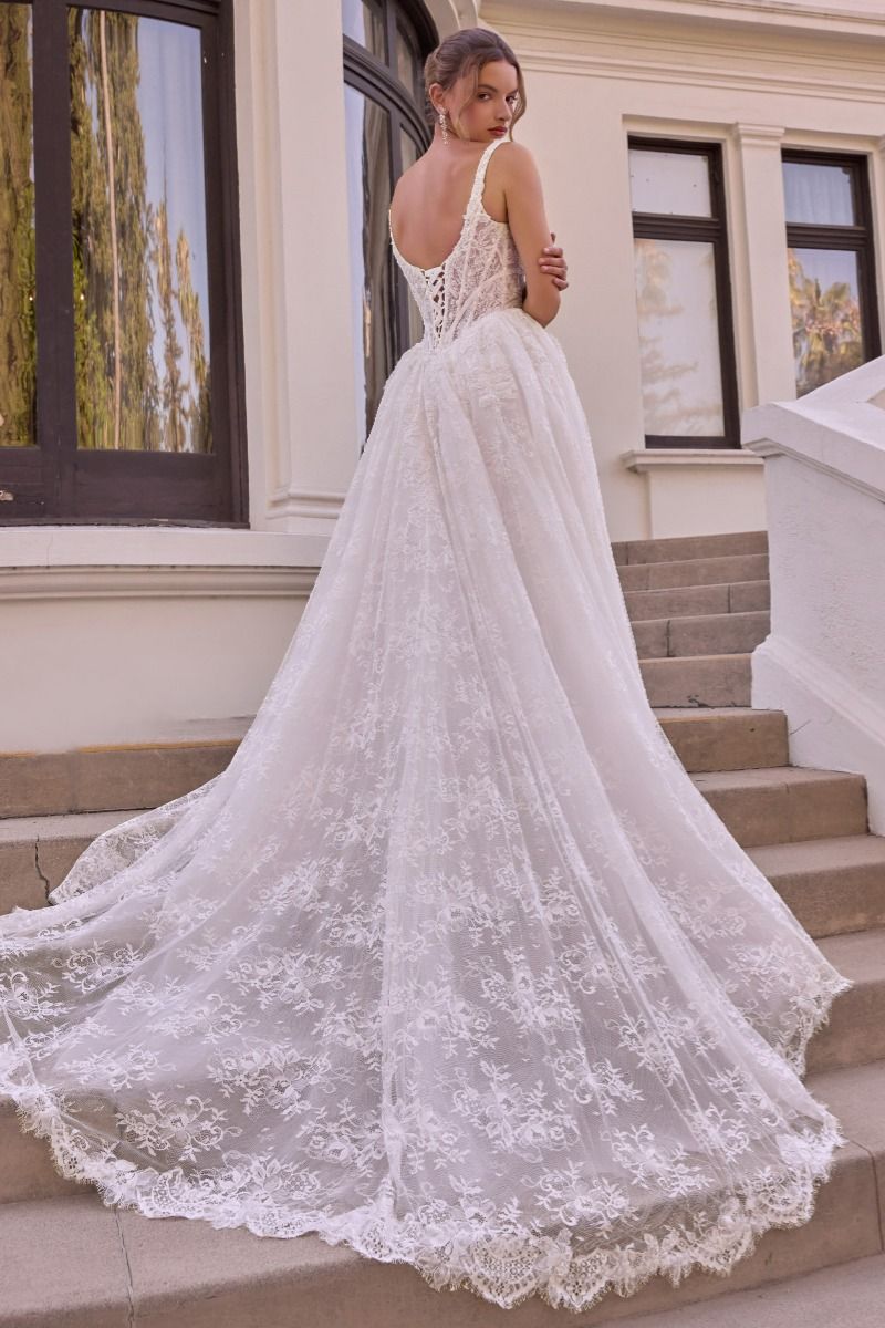 Andrea and Leo -WL073 Lace Sleeveless Sweetheart Bridal Gown