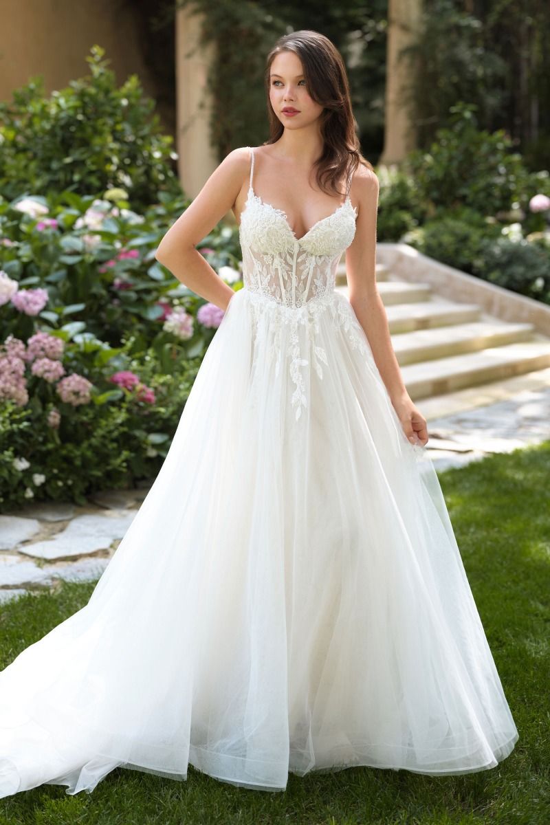 Andrea and Leo -WL087 Applique A-Line Bridal Gown