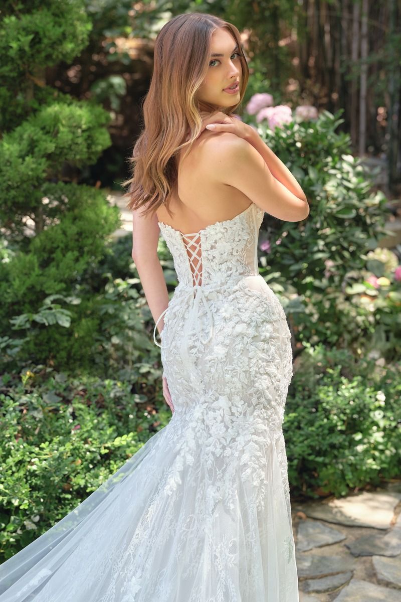 Andrea and Leo -WL088 Strapless Bridal Mermaid Dress