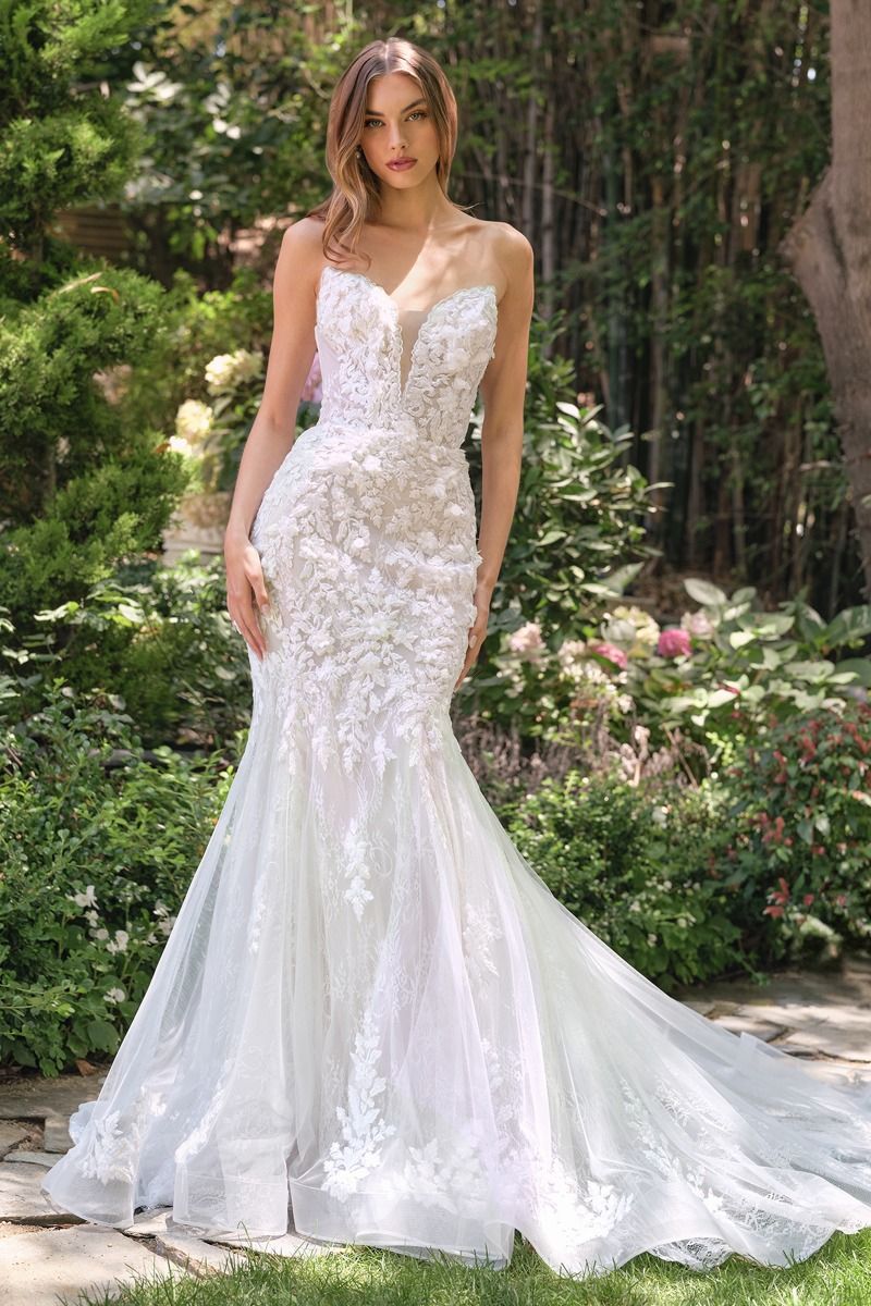 Andrea and Leo -WL088 Strapless Bridal Mermaid Dress