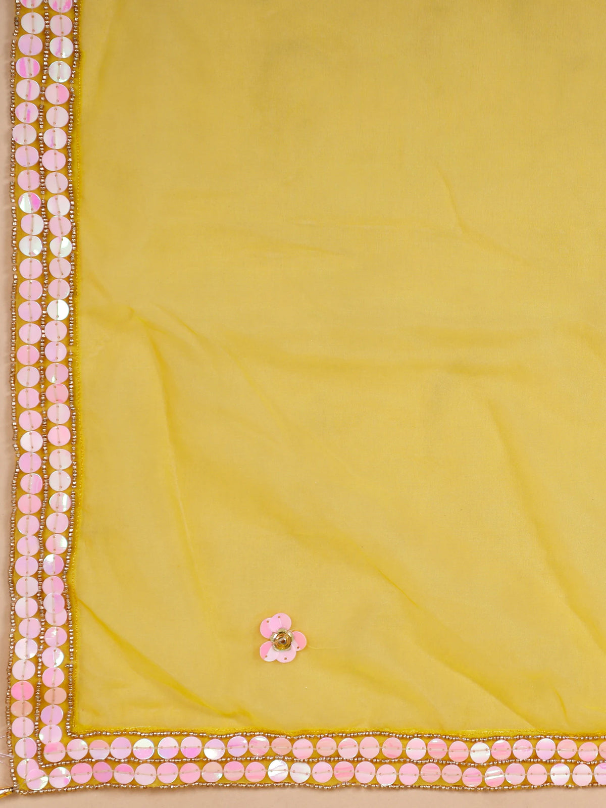 MyFashion KLS-2688 Yellow Raw Silk celebrity inspired Lehenga