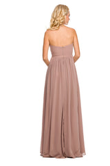 Chiffon Long Convertible Sweetheart Dress By Nox Anabel -7124