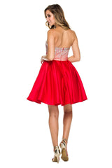 Beaded Cocktail Dress By Nox Anabel -6167