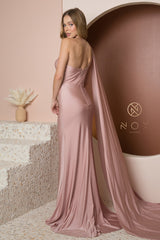 One Shoulder Mermaid Gown By Nox Anabel -E475