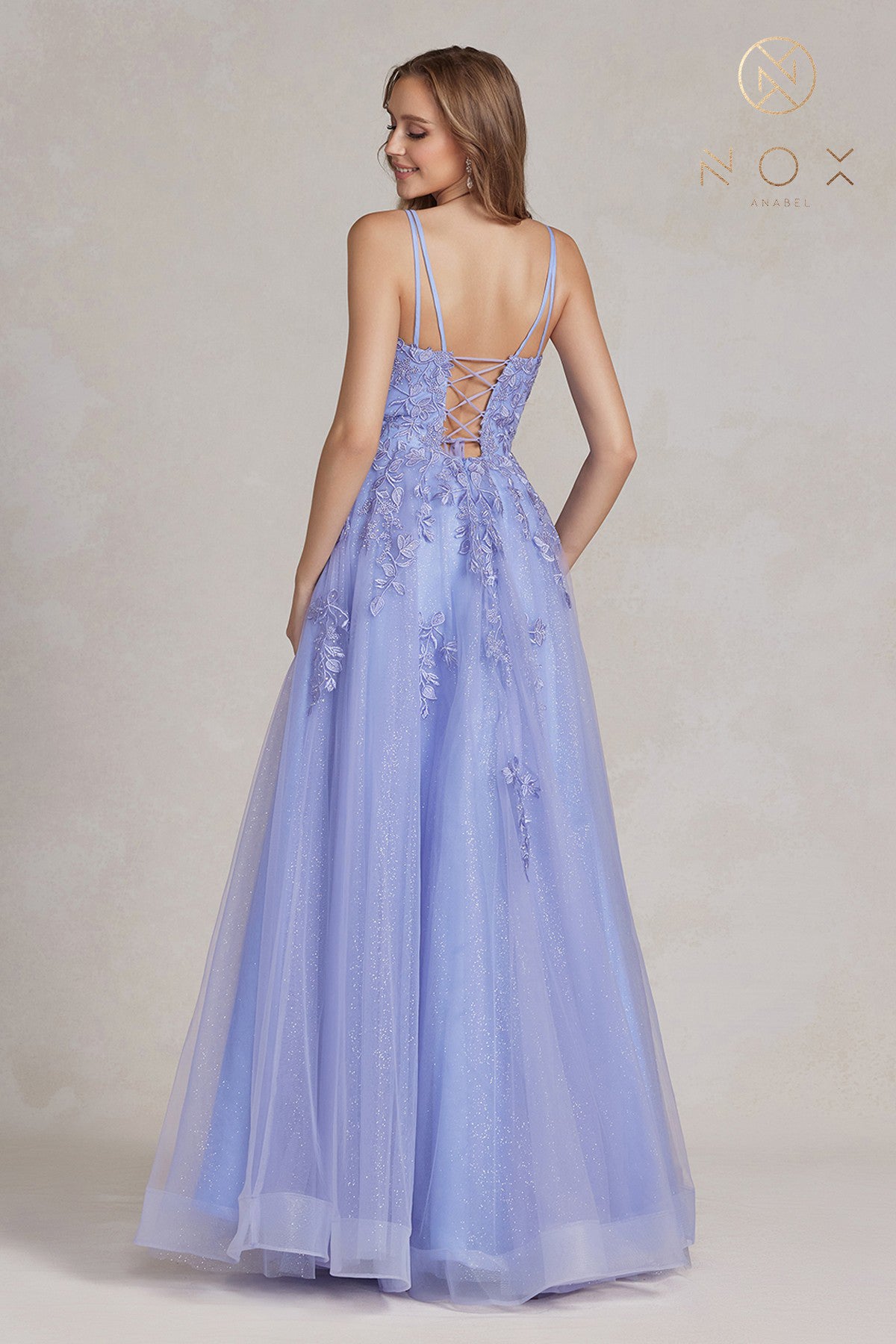 Tulle A-Line Gown By Nox Anabel -T1136