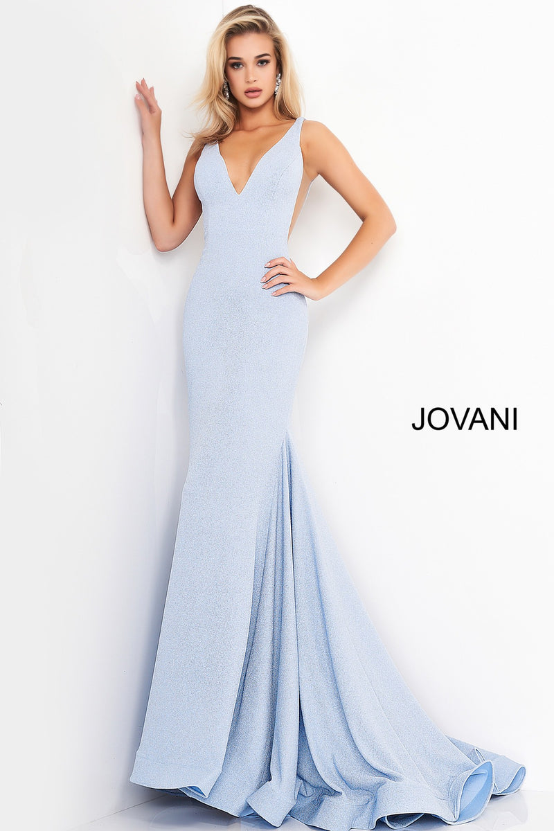 V Neck Jovani Prom Dress By Jovani -JVN02132