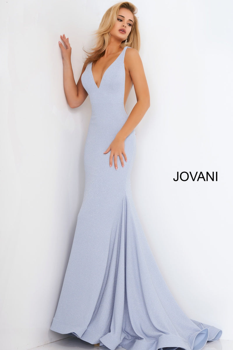 V Neck Jovani Prom Dress By Jovani -JVN02132