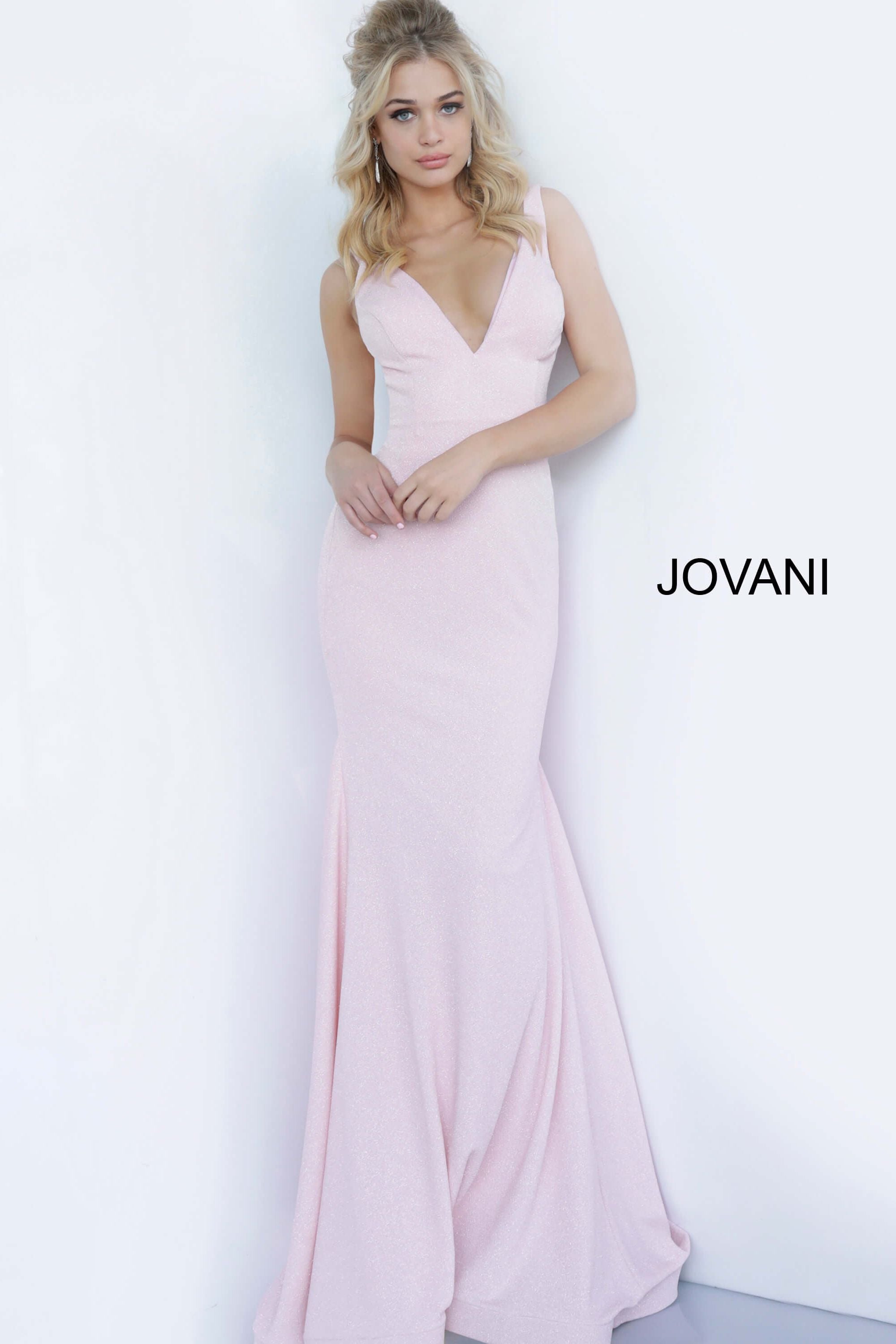 V Neck Jovani Prom Dress By Jovani -JVN02132