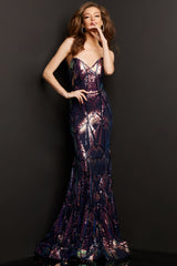 Embellished Strapless Prom Dress By Jovani -05100