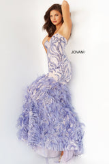 Strapless Sweetheart Neck Dress By Jovani -05667