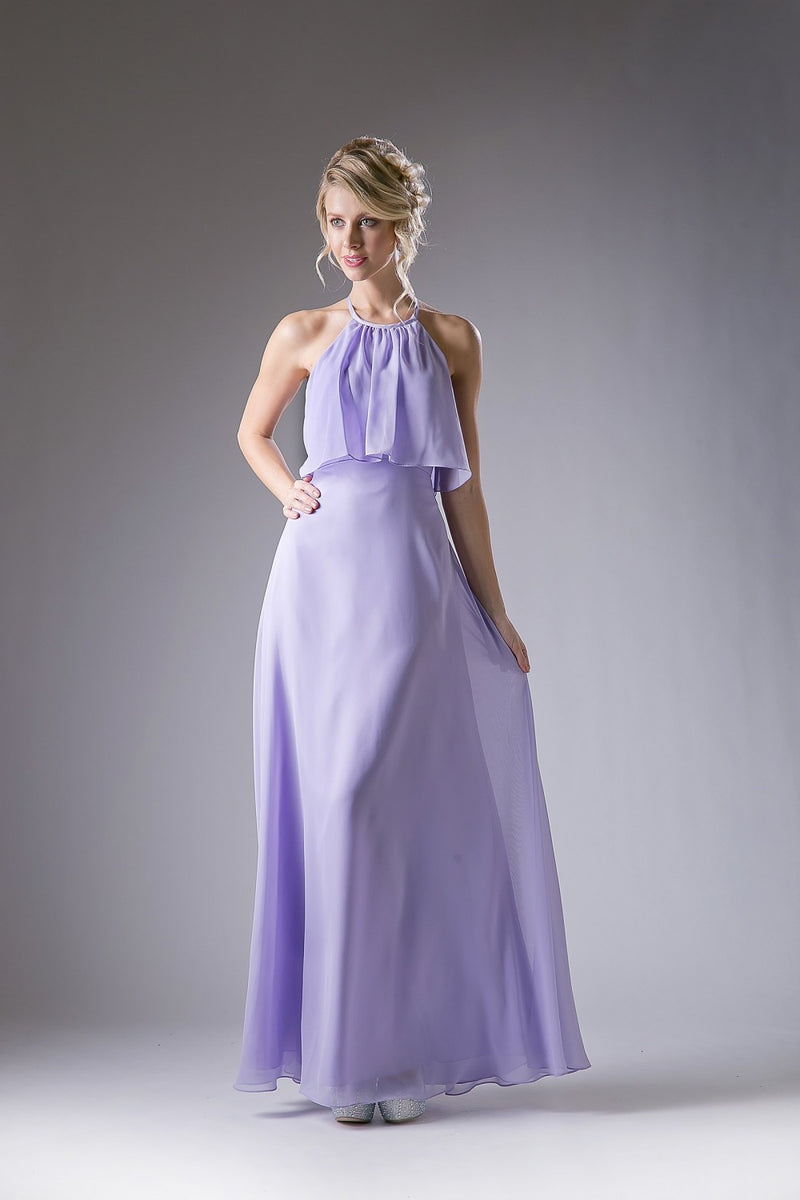Chiffon Sheath Dress By Cinderella Divine -13031