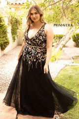 A-line Floral Dress by Primavera Couture -14006