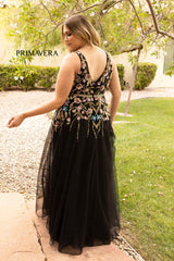 A-line Floral Dress by Primavera Couture -14006