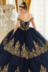 Layered Lace Quinceanera Ball Gown By Cinderella Divine -15705