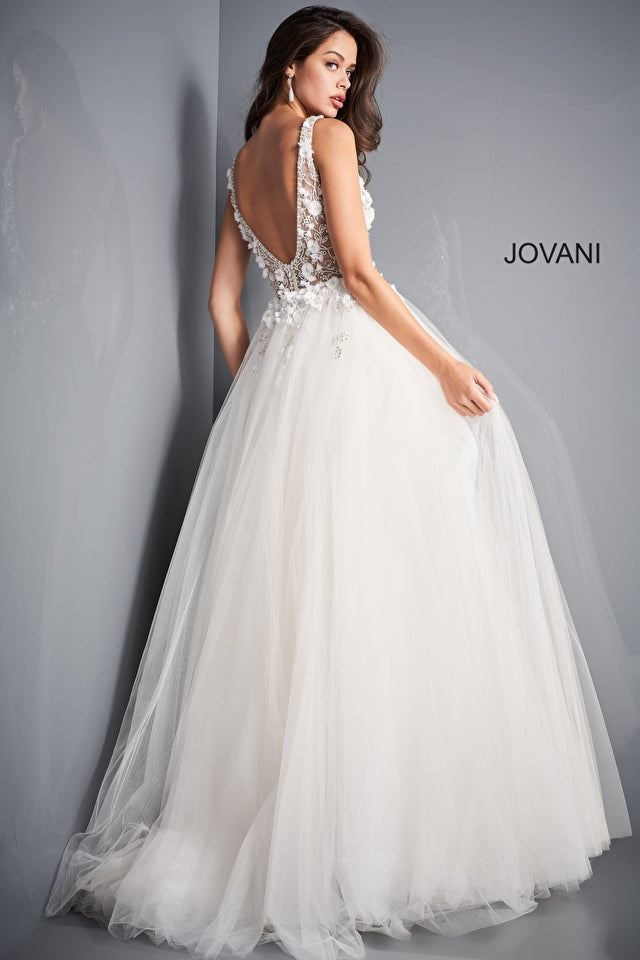 Floral Embellished Prom Ballgown By Jovani -3110