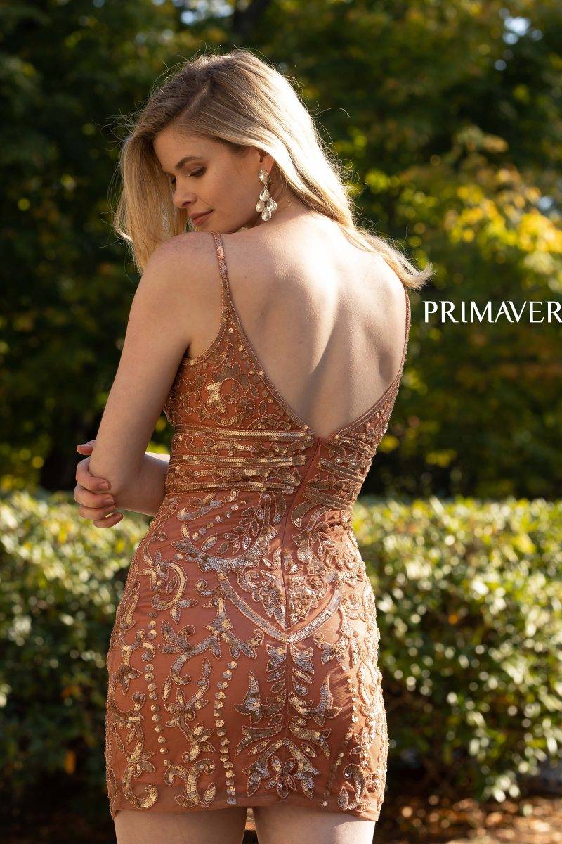 Stunning Short Dress by Primavera Couture -3542