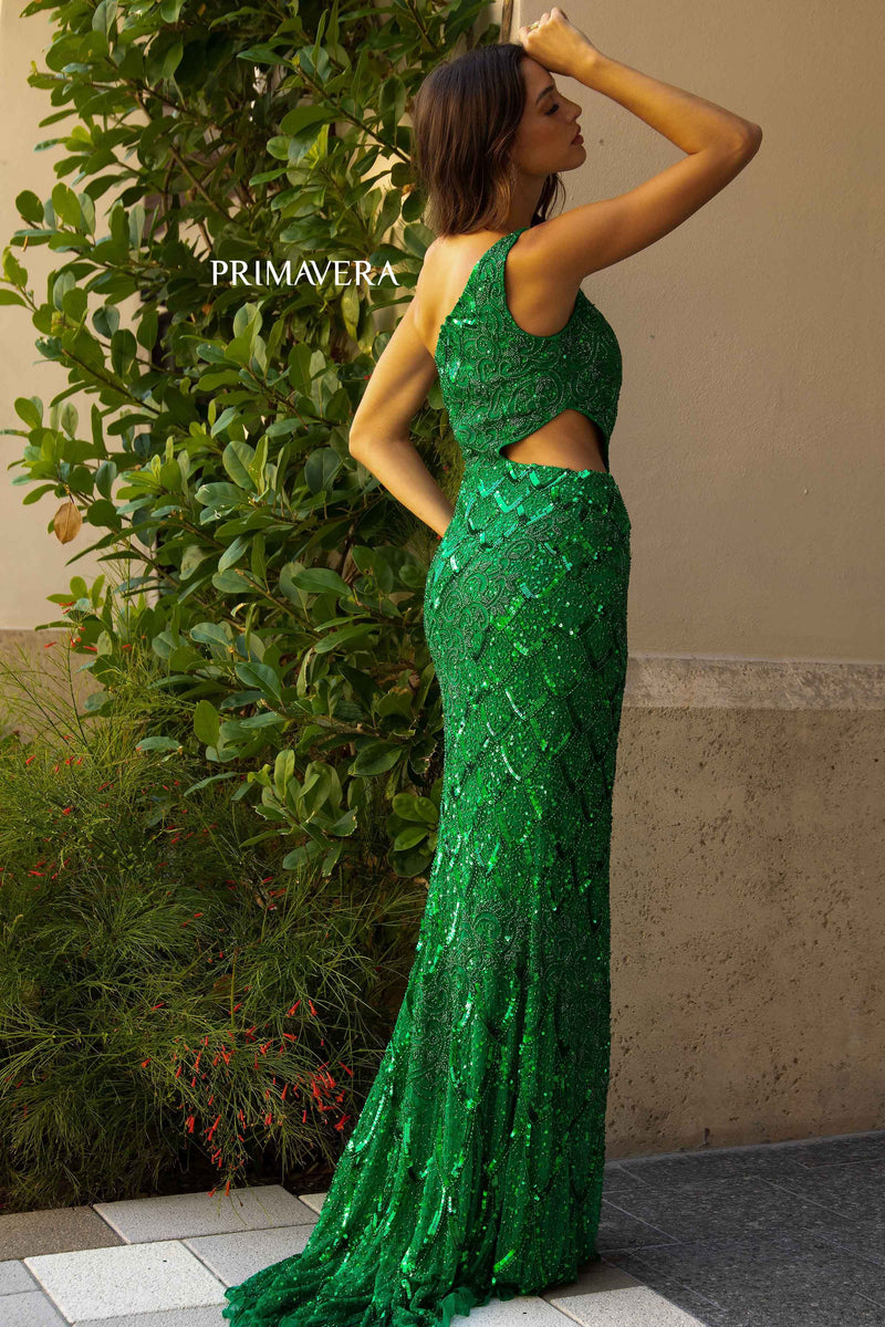 Sheath Asymmetrical Dress By Primavera Couture -3729
