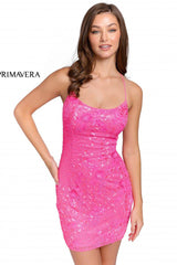 Scoop Neck Cocktail Dress By Primavera Couture -3816