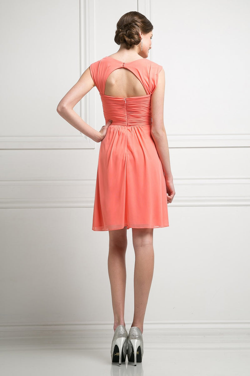 Chiffon Short Dress by Cinderella Divine -3832