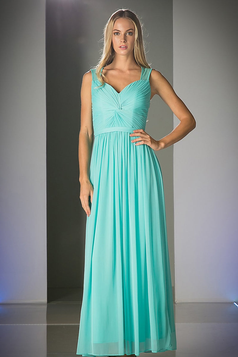Chiffon Empire Waist Dress by Cinderella Divine -3858