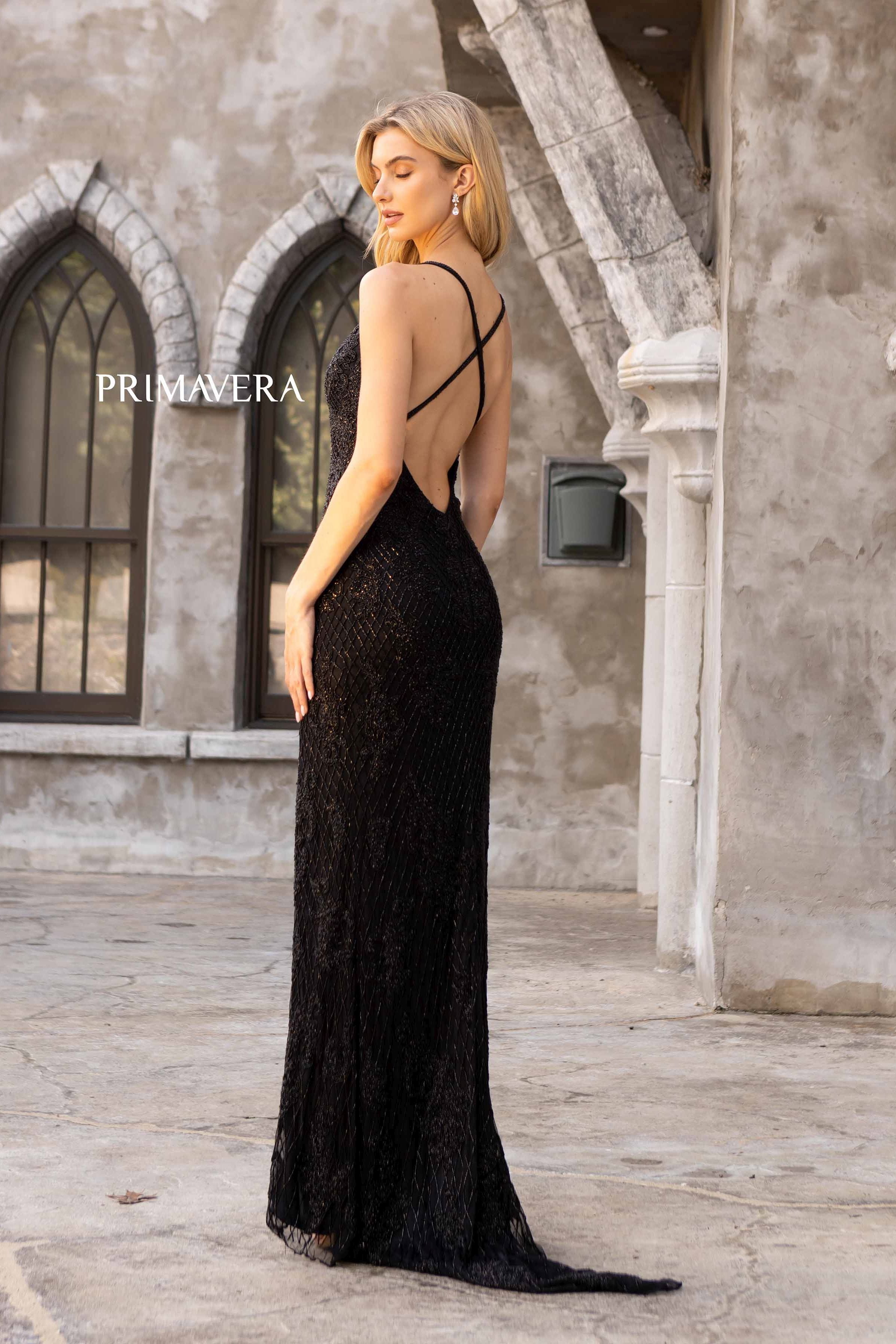 Fully Sequin Beaded Dress By Primavera Couture -3907