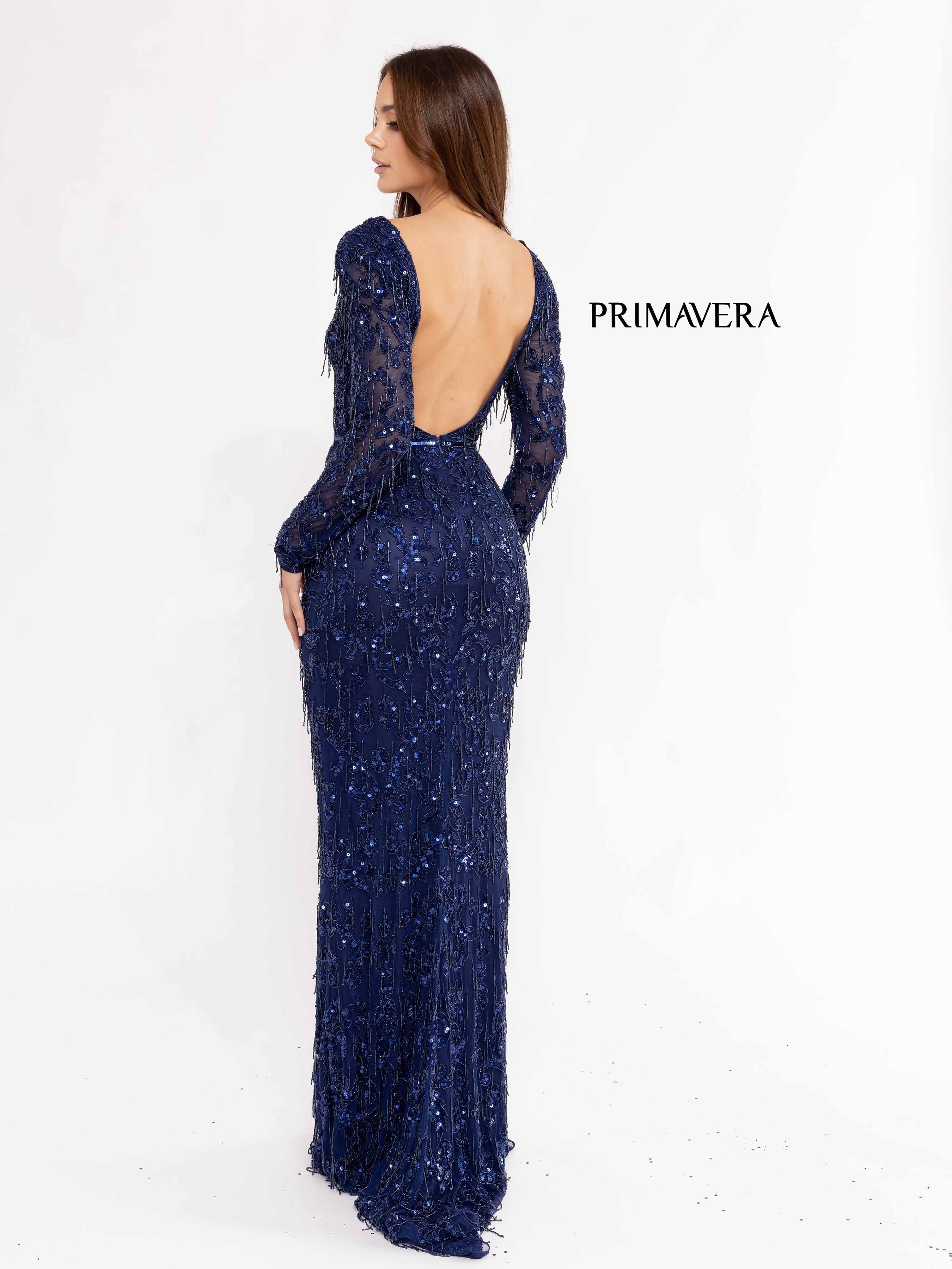 Stunning Sequins Embedded Gown By Primavera Couture -3954