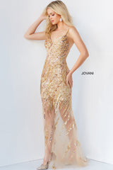 Embellished Long Prom Dress By Jovani -04195