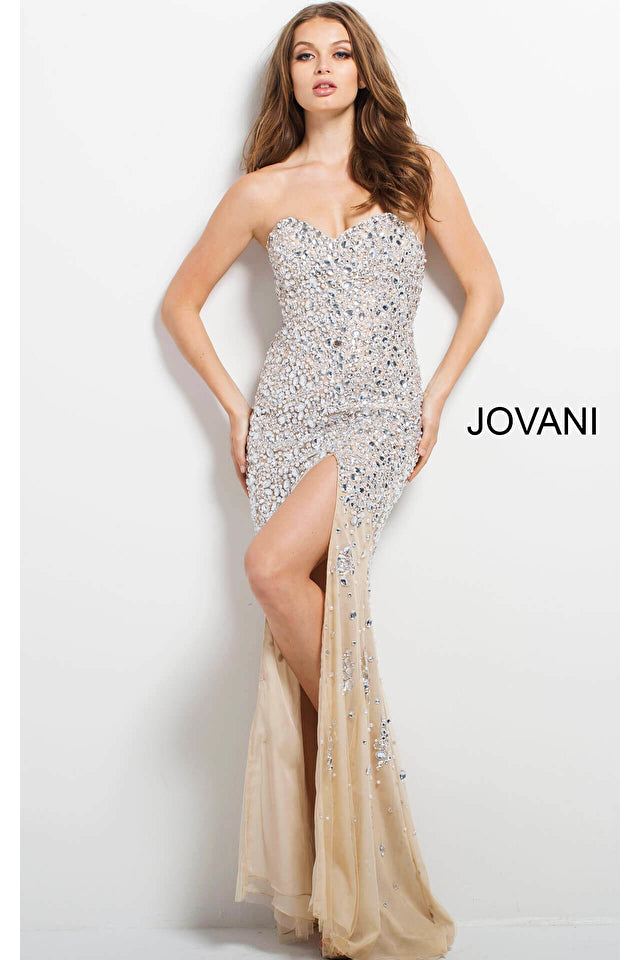 Embellished Prom Dress By Jovani -4247