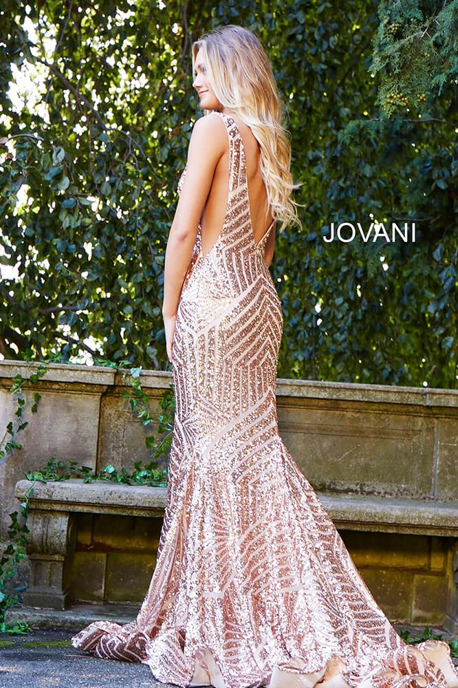 Embellished Low V Prom Dress_01 By Jovani -59762