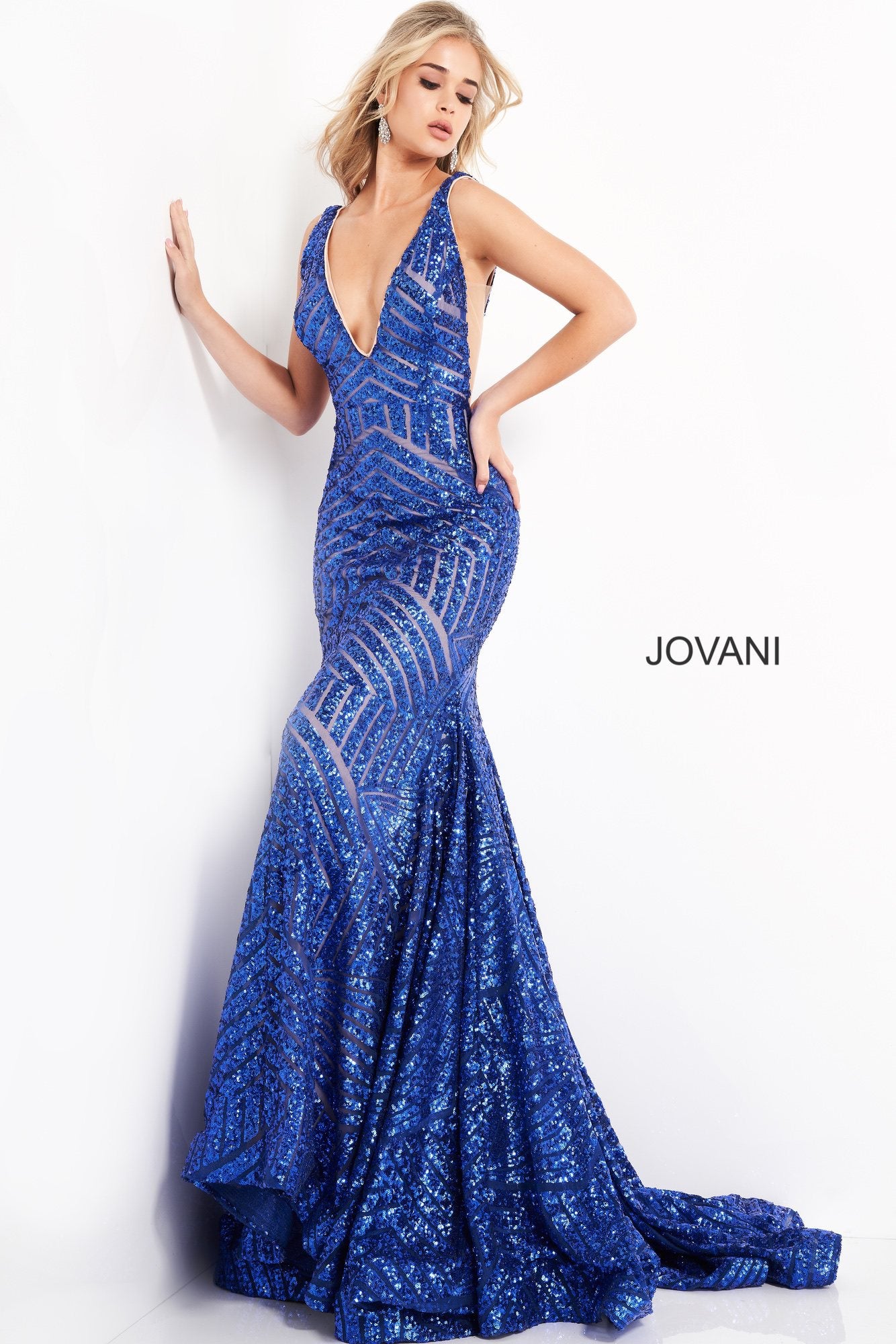 Embellished Low V Prom Dress_01 By Jovani -59762