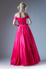 Off Shoulder Two Piece Gown by Cinderella Divine -62242