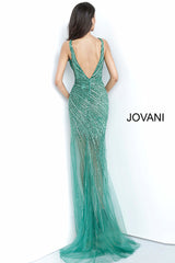 Fully Beaded Dress By Jovani -63405