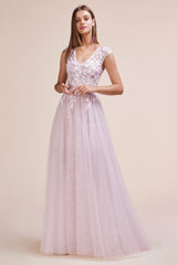 MyFashion.com - SMALL CAP SLEEVED LACE A-LINE GOWN WITH A GATHERED TULLE SKIRT(A0687) - Andrea&Leo promdress eveningdress fashion partydress weddingdress 
 gown homecoming promgown weddinggown 