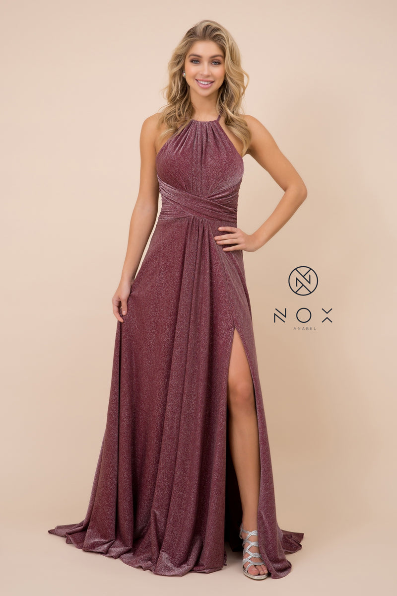 MyFashion.com - SHINY GLITTER LONG ESPECIAL OCCASION DRESS. (E184) - Nox Anabel promdress eveningdress fashion partydress weddingdress 
 gown homecoming promgown weddinggown 
