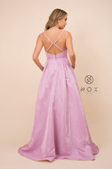 MyFashion.com - SIMPLE CLASSY SLEEVELESS SPECIAL OCCASION DRESS WITH POCKETS (E228) - Nox Anabel promdress eveningdress fashion partydress weddingdress 
 gown homecoming promgown weddinggown 