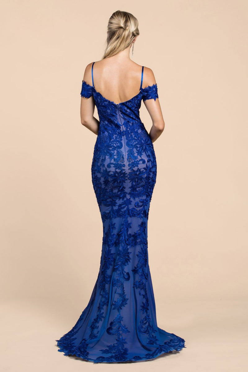 MyFashion.com - TUDOR LACE MERMAID GOWN (A0258) - Andrea&Leo promdress eveningdress fashion partydress weddingdress 
 gown homecoming promgown weddinggown 