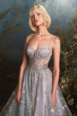 MyFashion.com - CONSTELLATION CORSET TULLE A-LINE COCKTAIL DRESS(A0823) - Andrea&Leo promdress eveningdress fashion partydress weddingdress 
 gown homecoming promgown weddinggown 